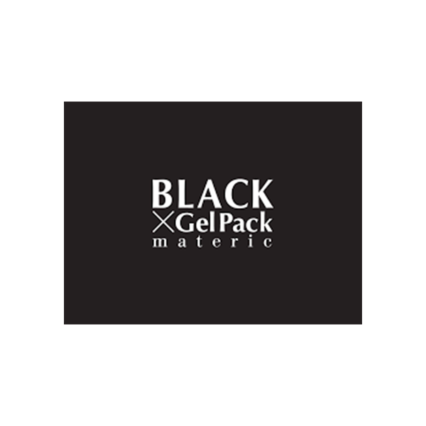 logo BLACK GelPack Materic